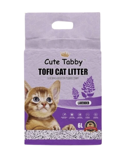 [6973373200749] Mi Pets Tofu Cat Litter – Lavender Scent 6L
