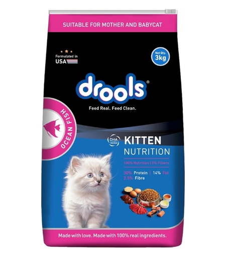 Drools Kitten Dry Food – Ocean Fish