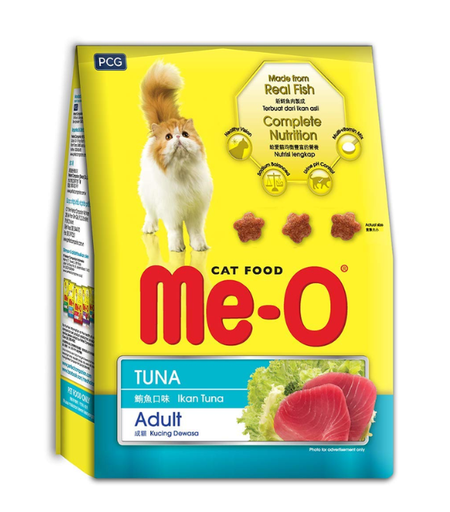 [8850477001657] Me-O Adult Dry Cat Food Tuna Flavour 1.2 Kg