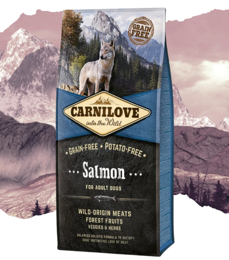 [8595602508907] Carnilove Salmon for Adult Dog 12 kg