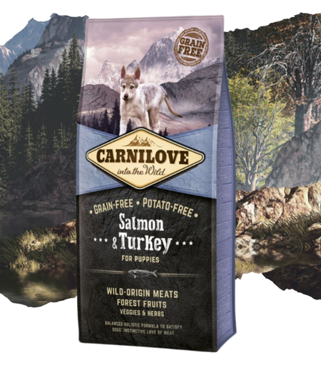 Carnilove Salmon & Turkey for Puppies