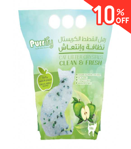 Purrify Cat Litter Crystals Clean -5L-Offer
