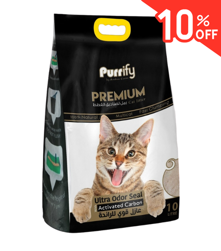 Purrify Premium Cat Litter 10Ltr-Offer