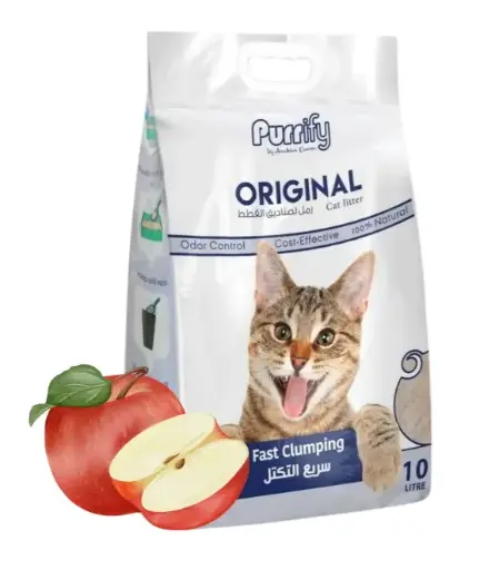 [635934609236-Apple] Purrify Original Cat Litter - 10Ltr Apple