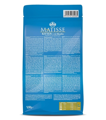[8010276032065] PZ-Farmina Matisse Kitten Dry Food 1.5 kg