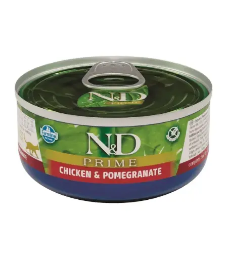 [8606014102055] PZ-N&D Cat Prime Chicken & Pomegranate 70 Gm