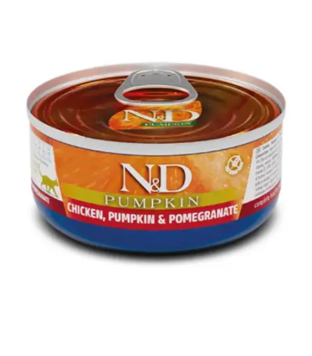 [8606014102086] PZ-Farmina N&D Cat Chicken, Pumpkin & Pomegranate 70g