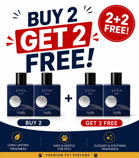 [6359346132192] Purrify Luna Mist Premium Pet Perfume – 50ml (Buy 2 Get 2 Free)